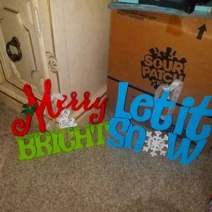 Christmas signs